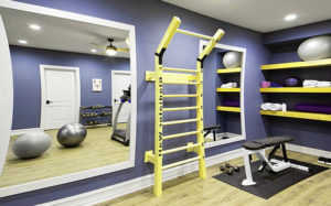 Basement ideas - workout space